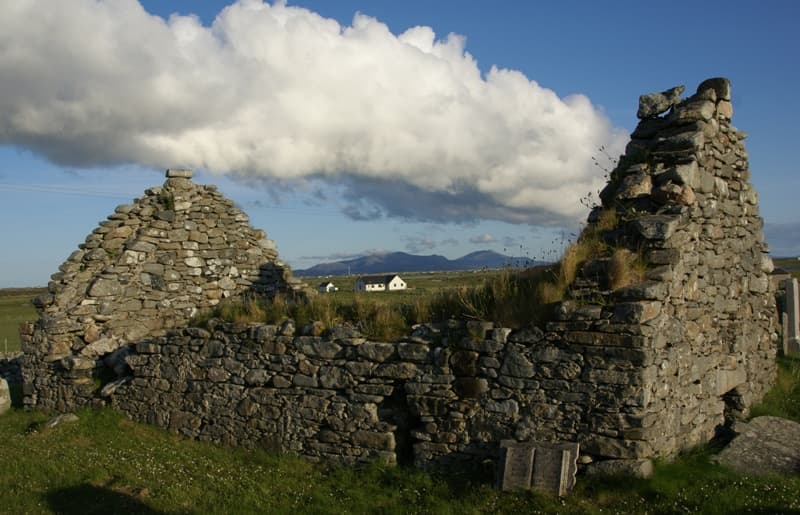 Nunton Church in Outer Hebrides, Na h-Eileanan Siar