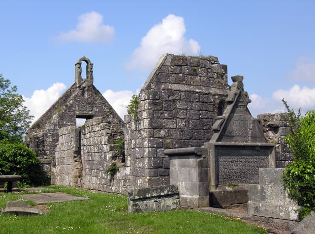 Carnock, Old Parish Church And Graveyard in Carnock, Fife
