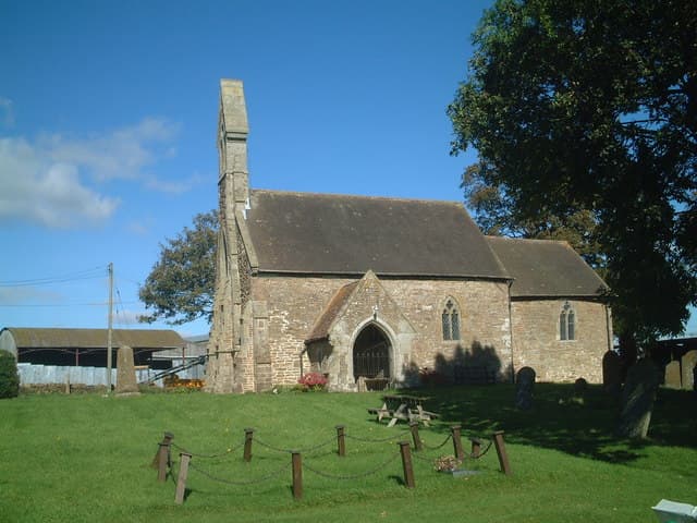 Church of Holy Trinity in Wheathill, Worcestershire