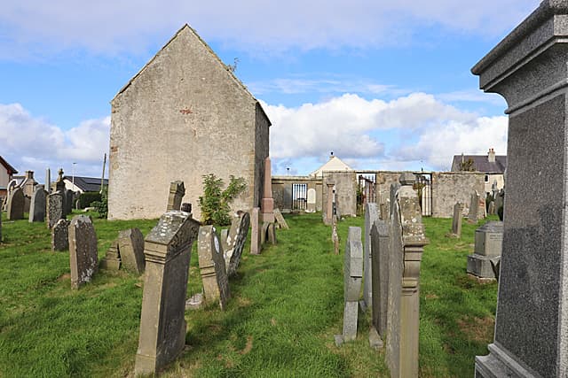 St Peter's Church and Old Burial-Ground, Rathven in Findochty, Moray
