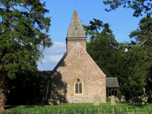 Putley Parish Church in Putley, Herefordshire