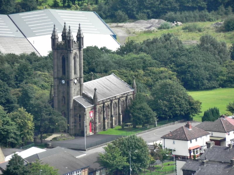 Church of St Andrew in Bury, Greater Manchester