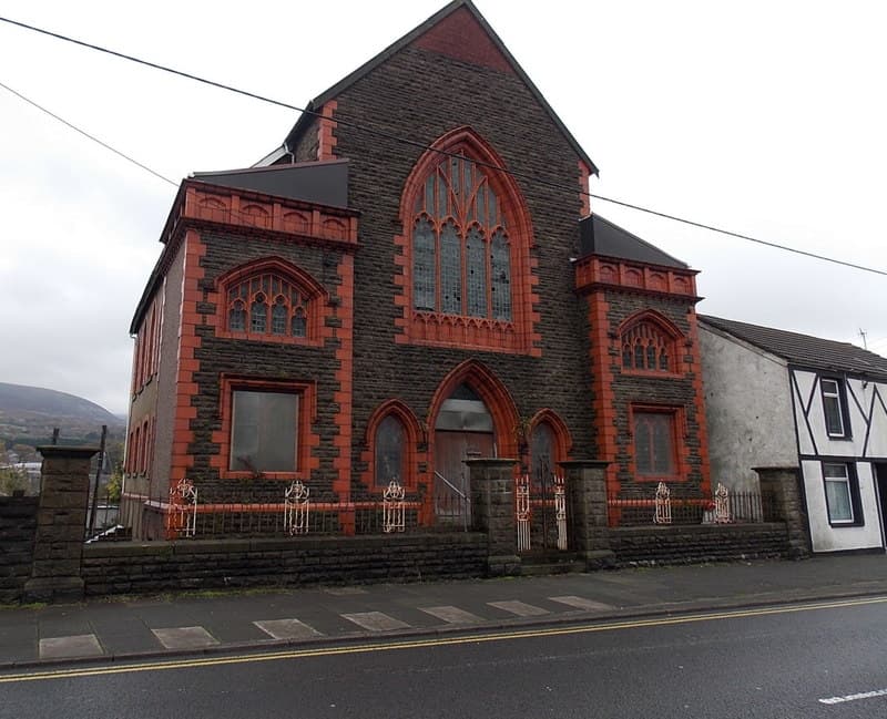 Bethlehem Welsh Calvinistic Methodist Chapel in Maesteg, Bridgend
