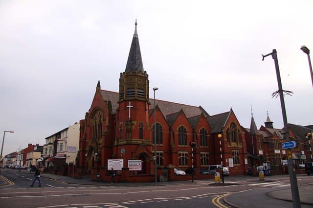 North Shore Methodist Church in Blackpool, Lancashire