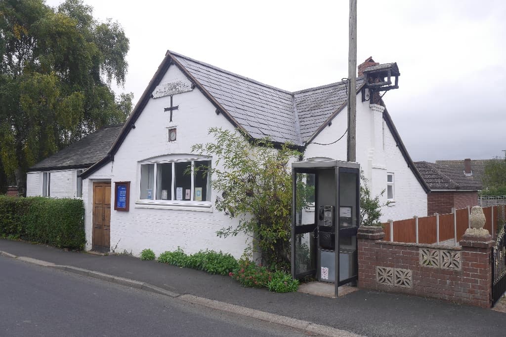 Mission Chapel in Preston Gubbals, Shropshire