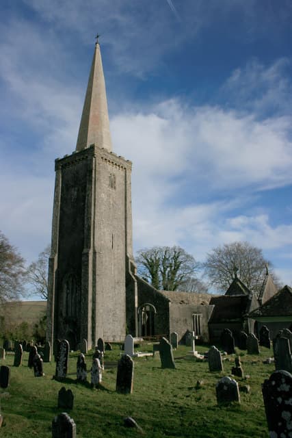Holy Trinity (destroyed 1992) in Teignbridge District, Devon