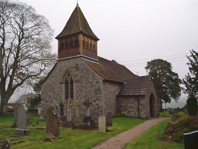 Church of Saint Mary in Llanddew, Powys