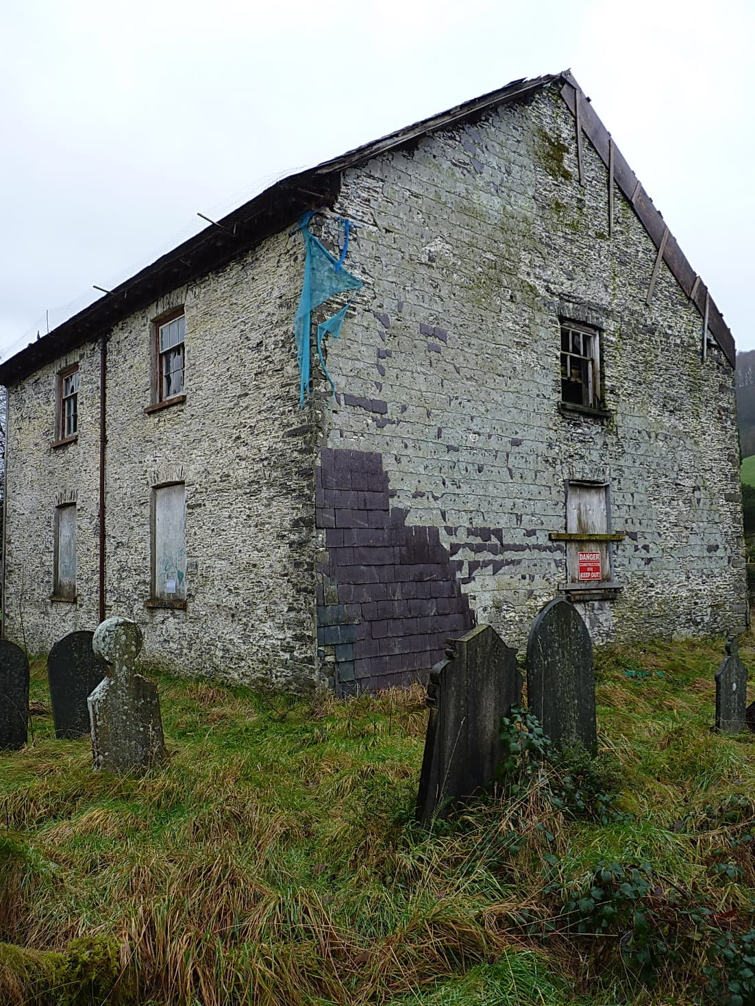 Jezreel Baptist Chapel in Ystrad Meurig, Ceredigion