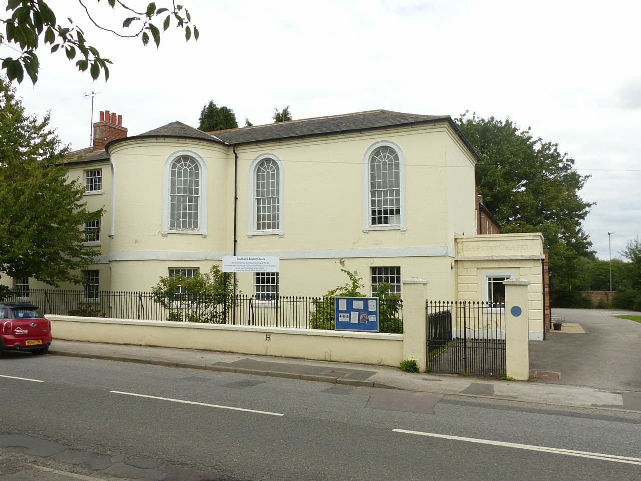 Southwell Baptish Chapel And Adjoining House in Southwell, Nottinghamshire