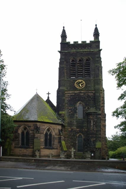 Church of St John the Evangelist in Chorley, Lancashire