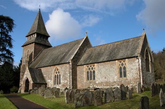 Church of St Mary in Kentchurch, Herefordshire