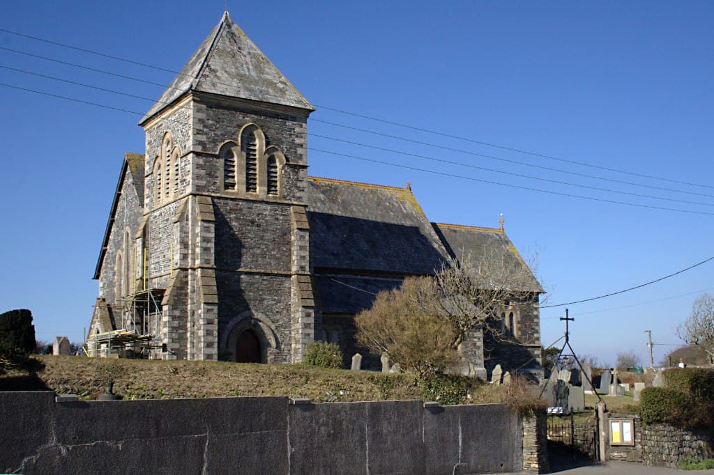 Church of St John in Delabole, Cornwall