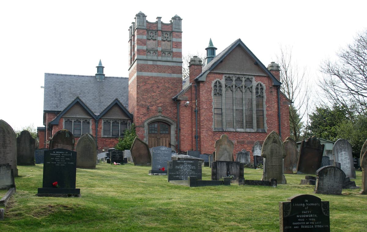 Brown Knowl Methodist Church in Broxton, Cheshire