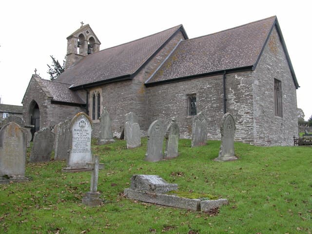 Church of St Mary in Walterstone, Monmouthshire