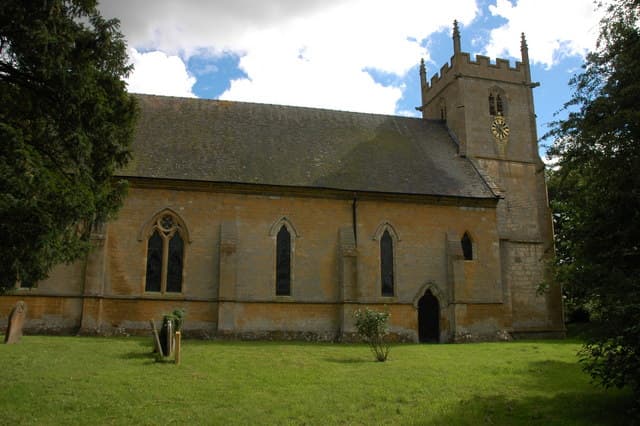 Church of St Lawrence in Weston Subedge, Worcestershire