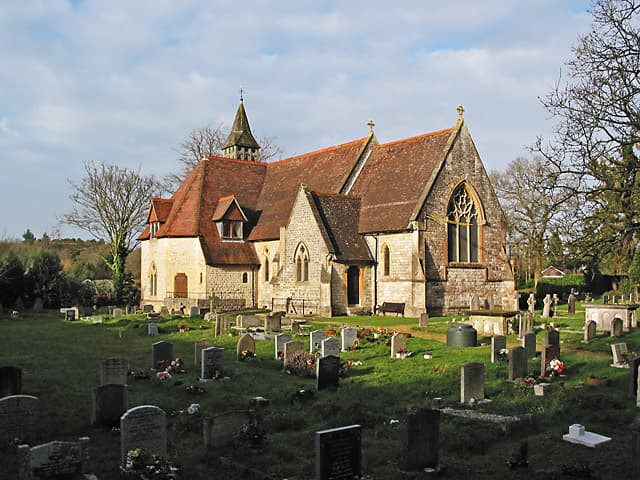 Church of All Saints in Romsey, Hampshire