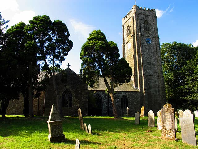 Church of St Gomonda in Stenalees, Cornwall