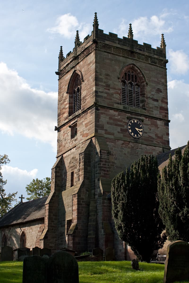 Church of All Saints in Lapley, Stretton and Wheaton Aston, Staffordshire