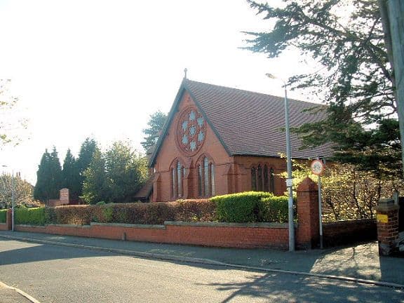 Roman Catholic Church of SS Peter and Frances in Prestatyn, Denbighshire