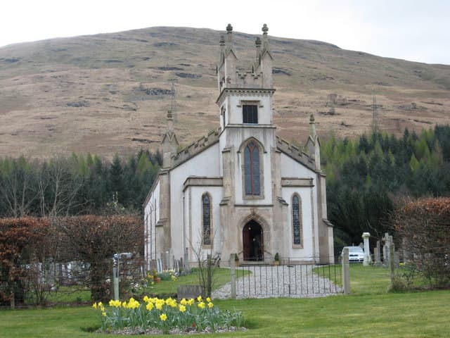 Arrochar Church in Luss, Argyll and Bute