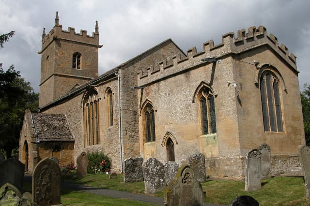 Church of St Barbara in Ashton under Hill, Worcestershire