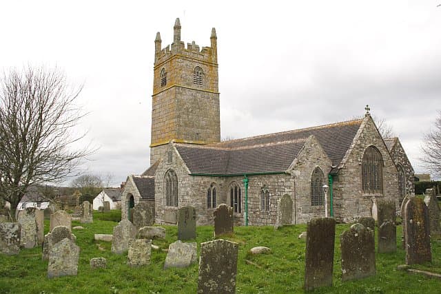 Church of Saint Sithney in Helston, Cornwall