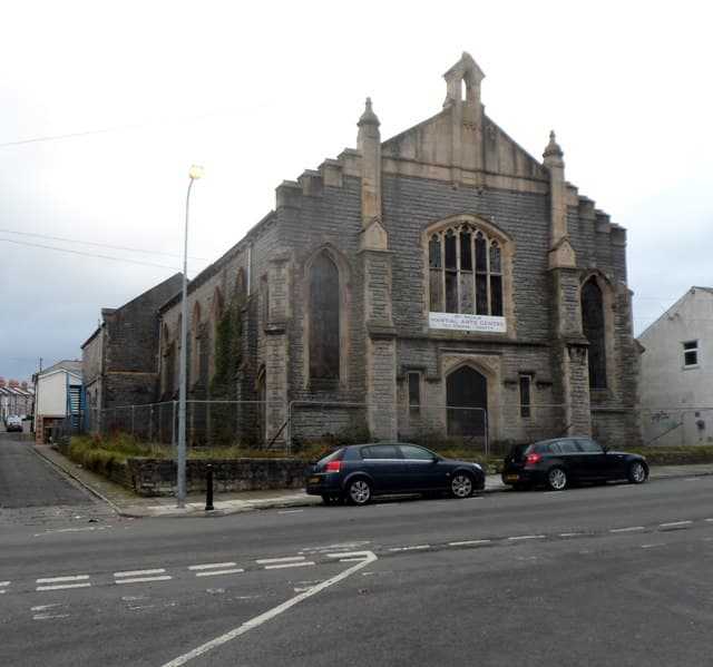 Arcot Street English Wesleyan Methodist Chapel in Penarth, Vale of Glamorgan