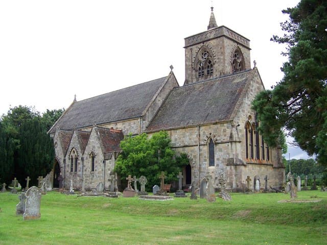 Church of St John the Evangelist, Bemerton in Salisbury, Wiltshire