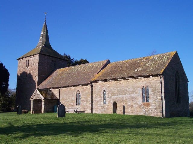 Church of St Michael in Edwyn Ralph, Worcestershire