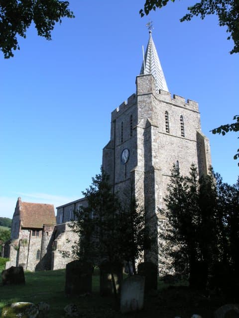 Church of St Mary the Virgin in Elham, Kent
