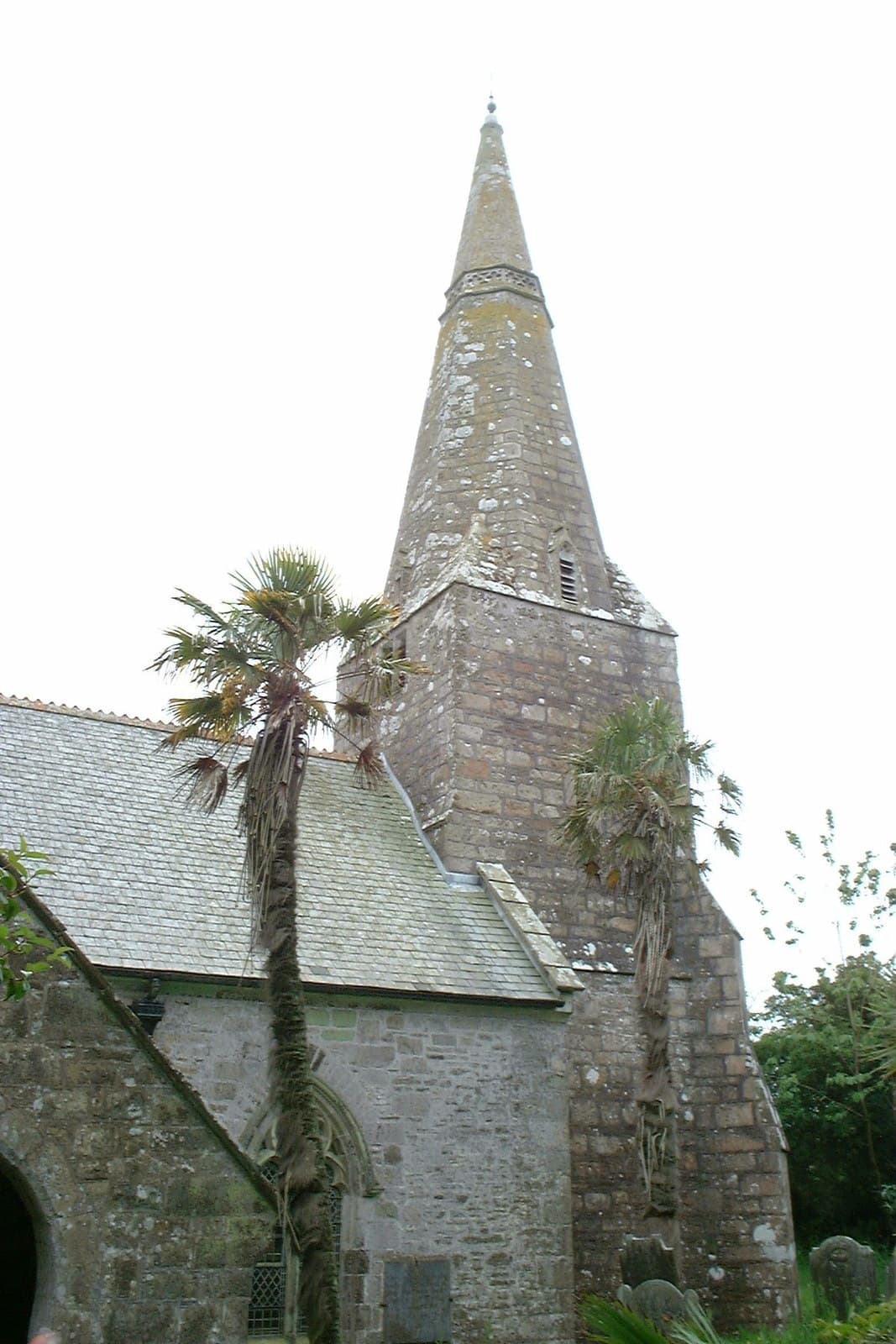 Church of All Saints in St Ewe, Cornwall