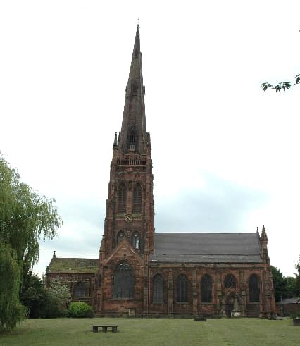 Saint Elphin's Church in Warrington, Cheshire