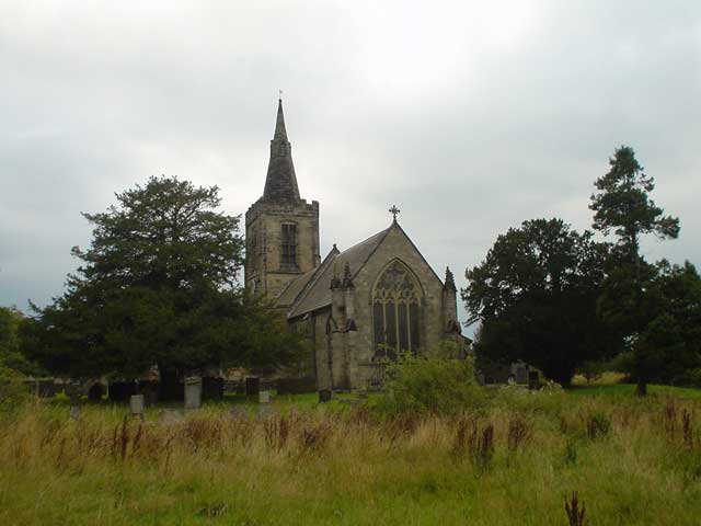 Mackworth All Saints Church in Derby, Derbyshire