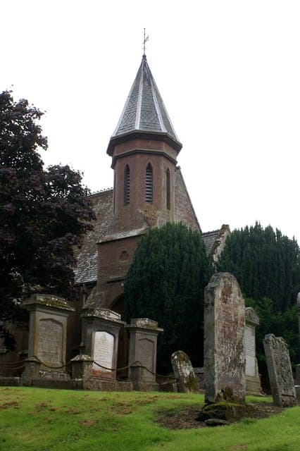 Churchyard And Old Parish Church, Parish Kirk, Ruthven in Alyth, Perth and Kinross