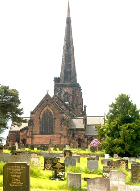 St Wilfrid's Church, Davenham in Northwich, Cheshire