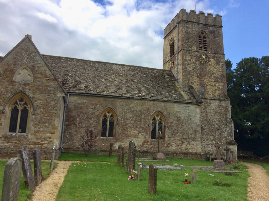 Church of St Mary Magdalene in Oddington, Gloucestershire