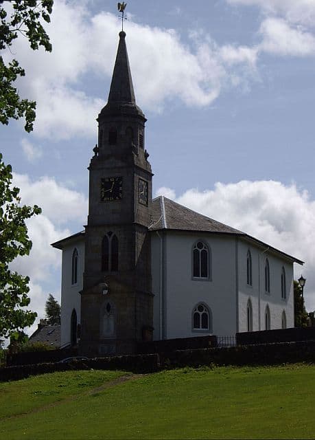 Eaglesham Parish Church in Eaglesham, East Renfrewshire