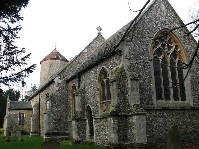 Church of All Saints in Brandon Parva, Coston, Runhall and Welborne, Norfolk