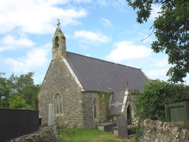St Deiniol's Church in Llanddaniel Fab, Gwynedd