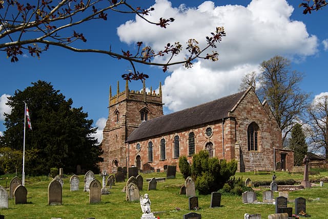 Church of All Saints in Forton, Staffordshire