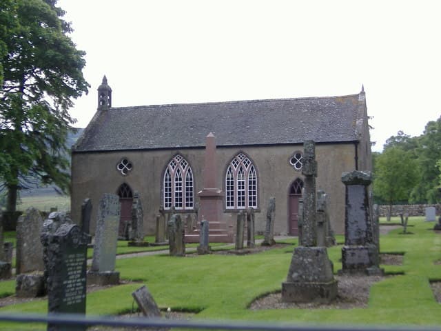 Lochlee Parish Church in Tarfside, Angus