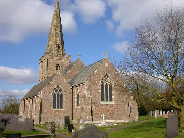 Church of All Saints in Lutterworth, Leicestershire