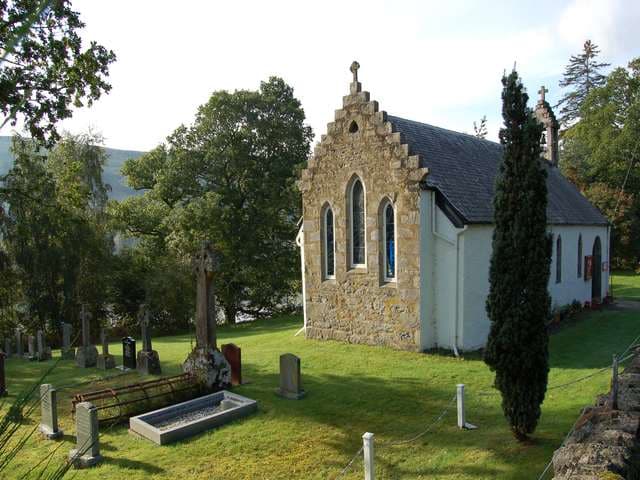 St. Ninian's Glen Urquhart in Inverness, Highland