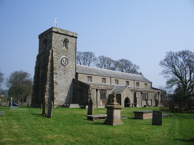 St Andrew's Church, Slaidburn in Newton, Lancashire