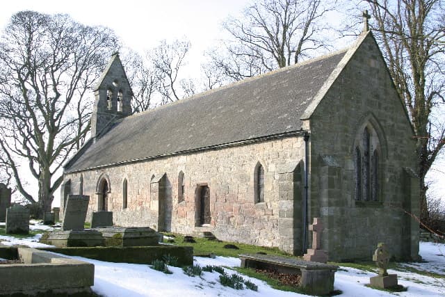 Church of St John the Baptist in Meldon, Northumberland