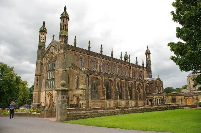 Stonyhurst College, Church Of St Peter (Rc) in Aighton, Bailey and Chaigley, Lancashire