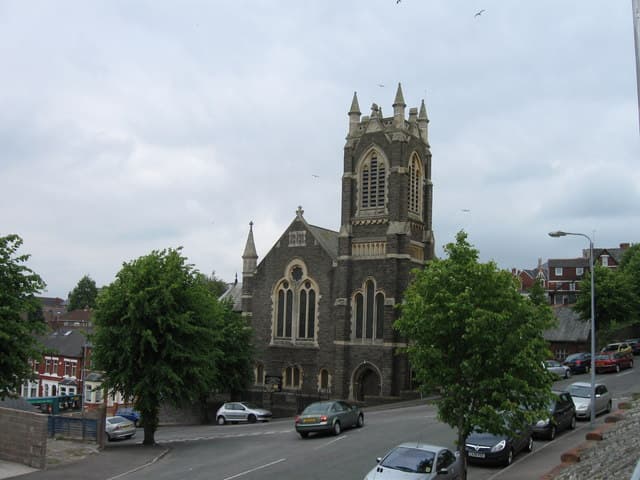 Windsor Road English Congregational chapel in Barry, Vale of Glamorgan