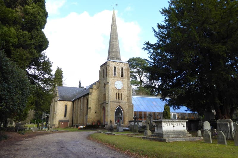 Christ Church in Virginia Water, Surrey