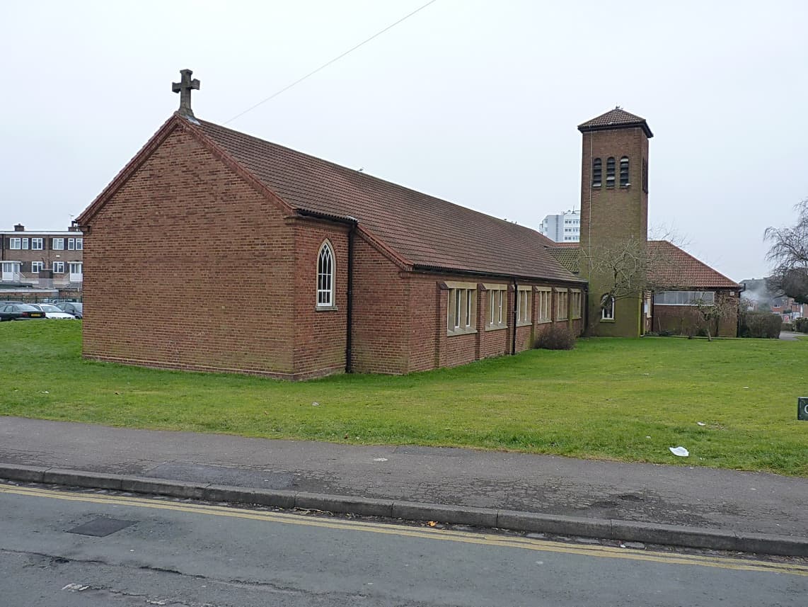 St Barnabas' Church in Solihull, West Midlands
