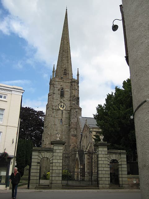 St Mary's Priory Church in Monmouth, Monmouthshire